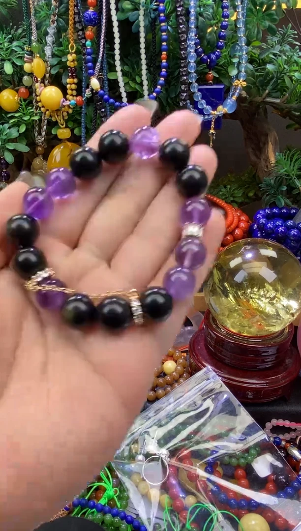 未镶嵌手链烟晶水晶·手串