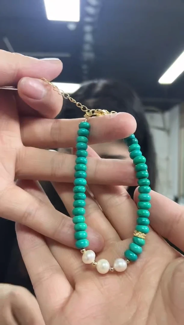 【闪购商品】淡水珍珠手串未镶嵌多样性发其一颜色微差