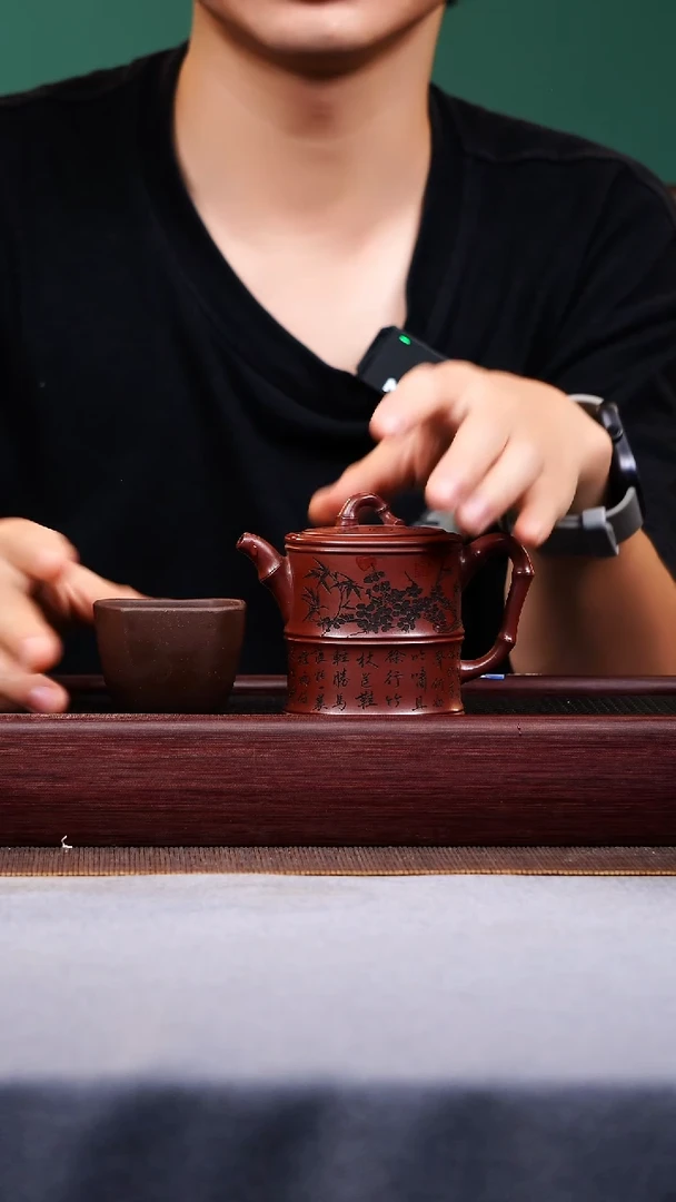 茶杯紫砂宜兴原矿紫砂作品