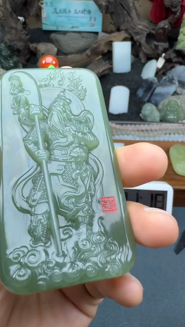 和田玉未镶嵌颈饰2