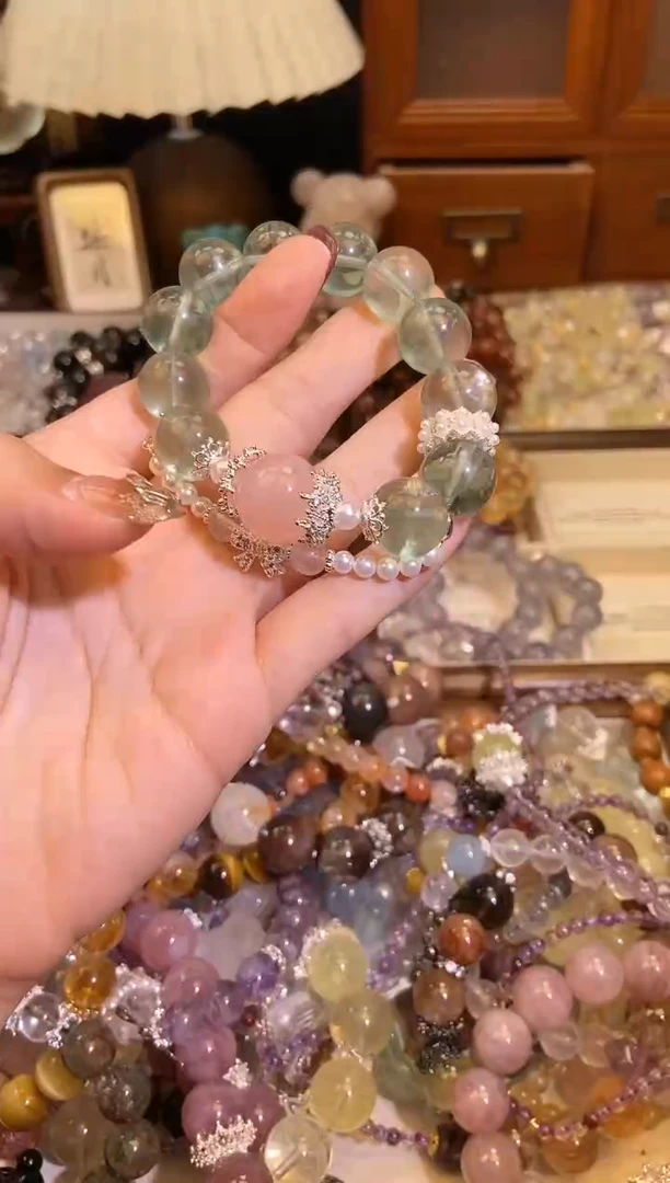 【闪购商品】萤石手链未镶嵌395手串