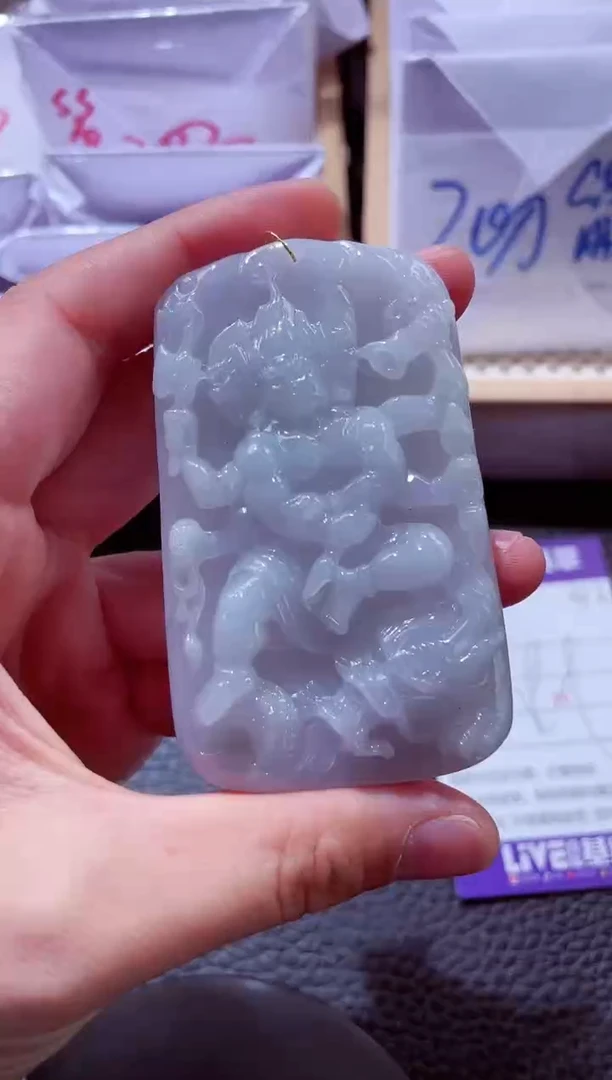 颈饰未镶嵌翡翠00000113御龙不动