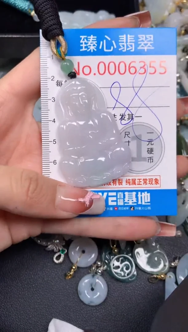【闪购商品】翡翠颈饰未镶嵌含绳0006355