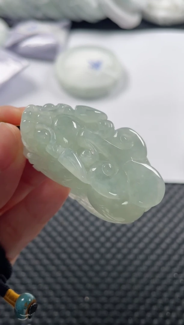 颈饰未镶嵌翡翠基地发货H 6372 貔貅