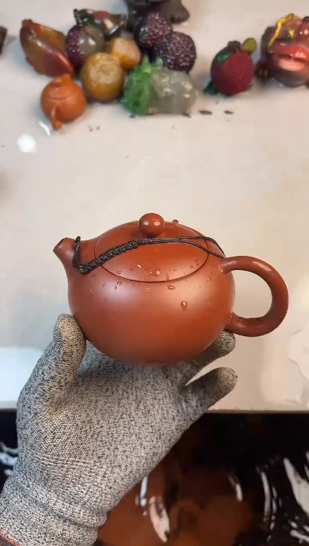 福利240毫升朱泥西施+壶绳