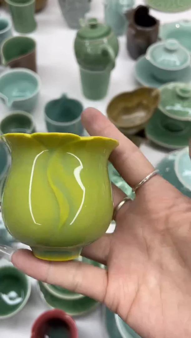 纯手工  慧仙青瓷 龙泉青瓷大促