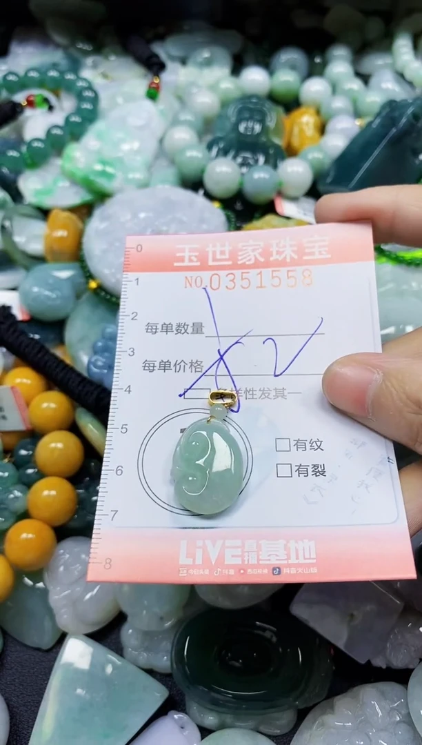 颈饰未镶嵌翡翠翡翠闪购Y0351558多样性发其一