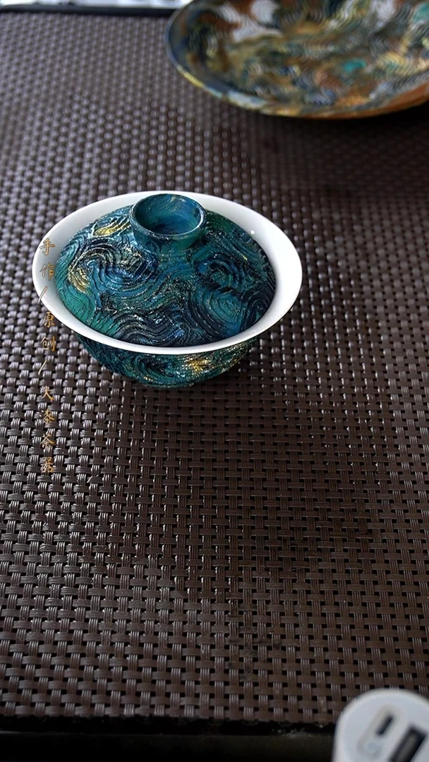 636大漆小康茶器