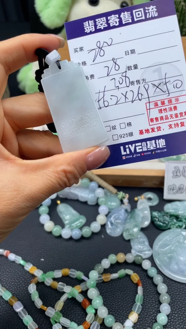 颈饰未镶嵌翡翠10150347