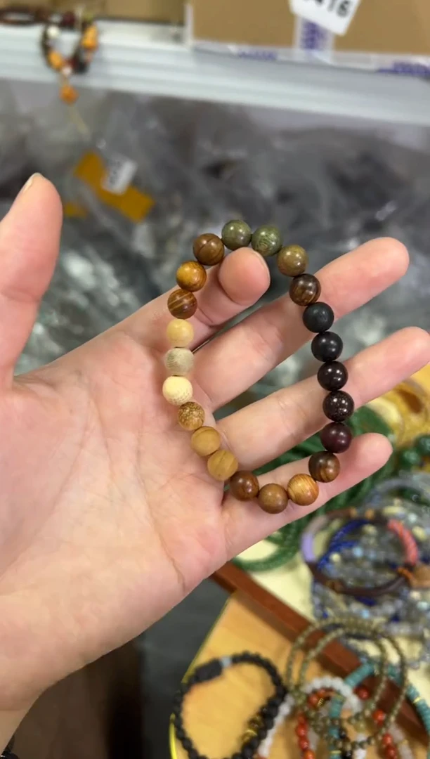 【闪购商品】檀香木手串/手链原款多宝檀木手串8MM[487]