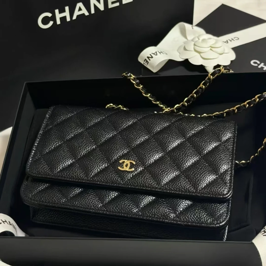 99新 Chanel/香奈儿 单肩包/CY317/woc/芯片