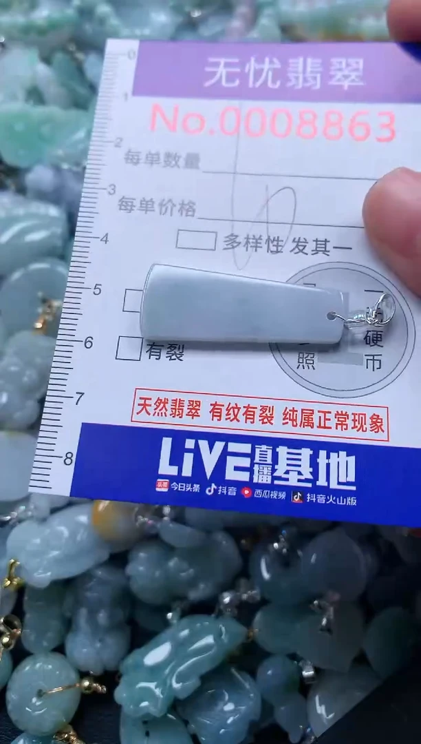 颈饰未镶嵌翡翠8863