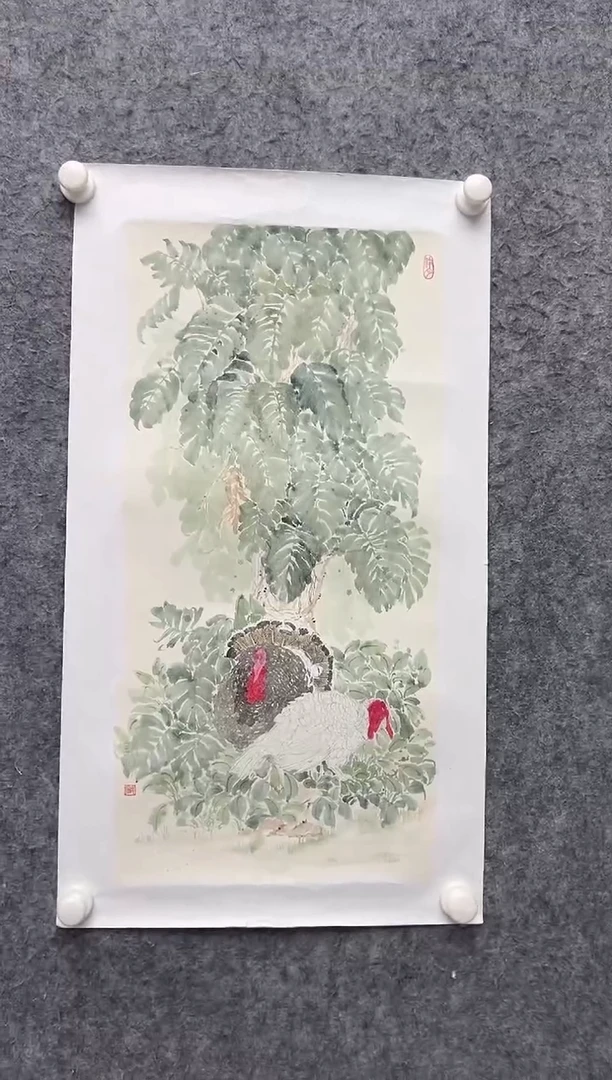 国画邹训精-2平尺-国画作品-GGy