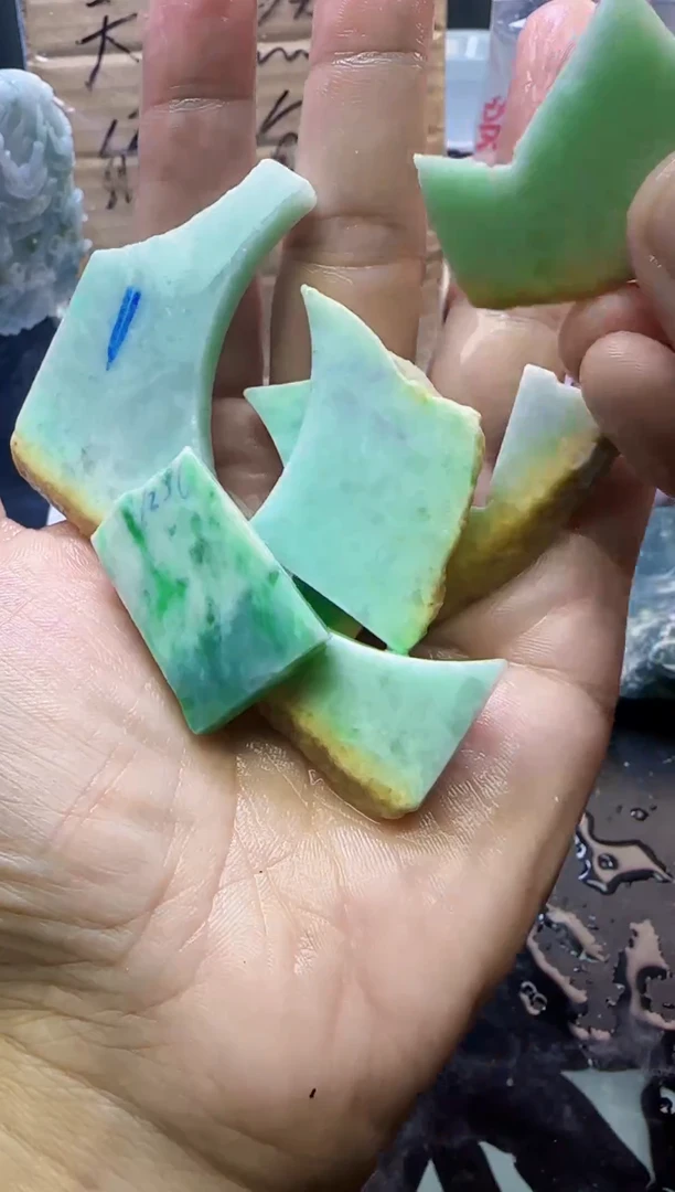 翡翠未镶嵌颈饰～****季101天然A货翡翠