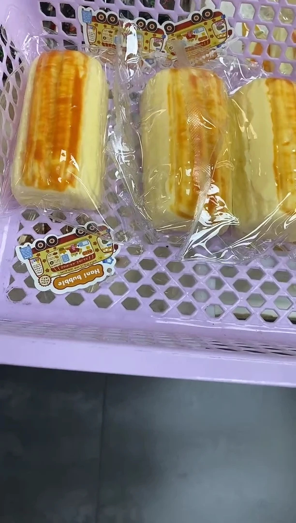 硅胶炭烤年糕硅胶捏捏乐