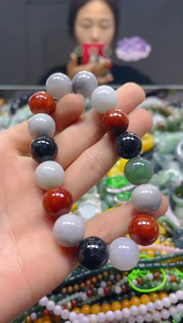 颈饰未镶嵌翡翠13MM/L/翡翠A货，一件也是批发价