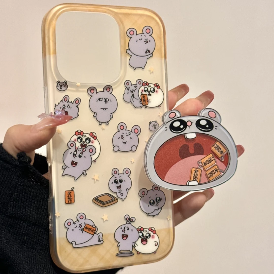 玩耍美肌和大鼠适用苹果华为vivo小米oppo女款iphone15/16/14荣耀