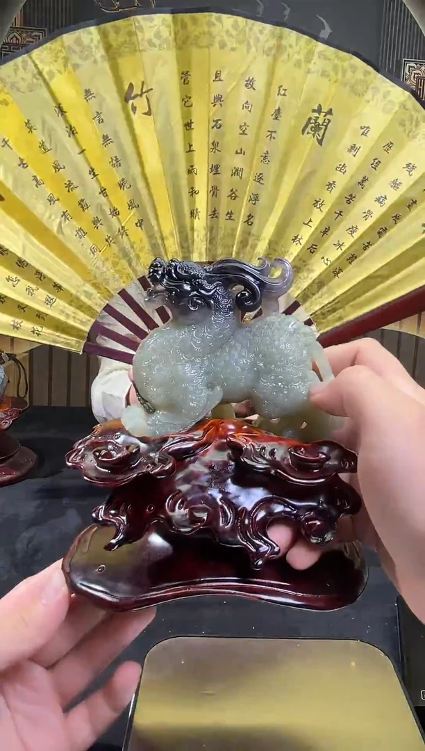 和田玉未镶嵌摆件摆件