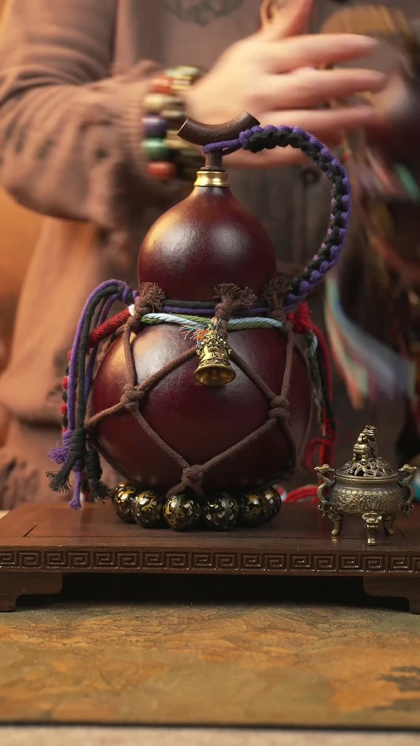 192大漆一物一拍记葫堂出品【不带手串】