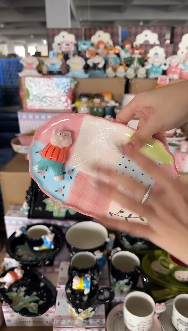 瓷【唯品瓷】手工手绘陶瓷餐具