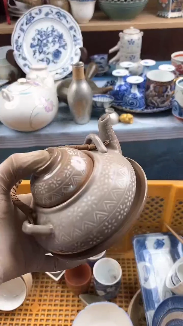 瓷片英歌瓷器满19.9包邮