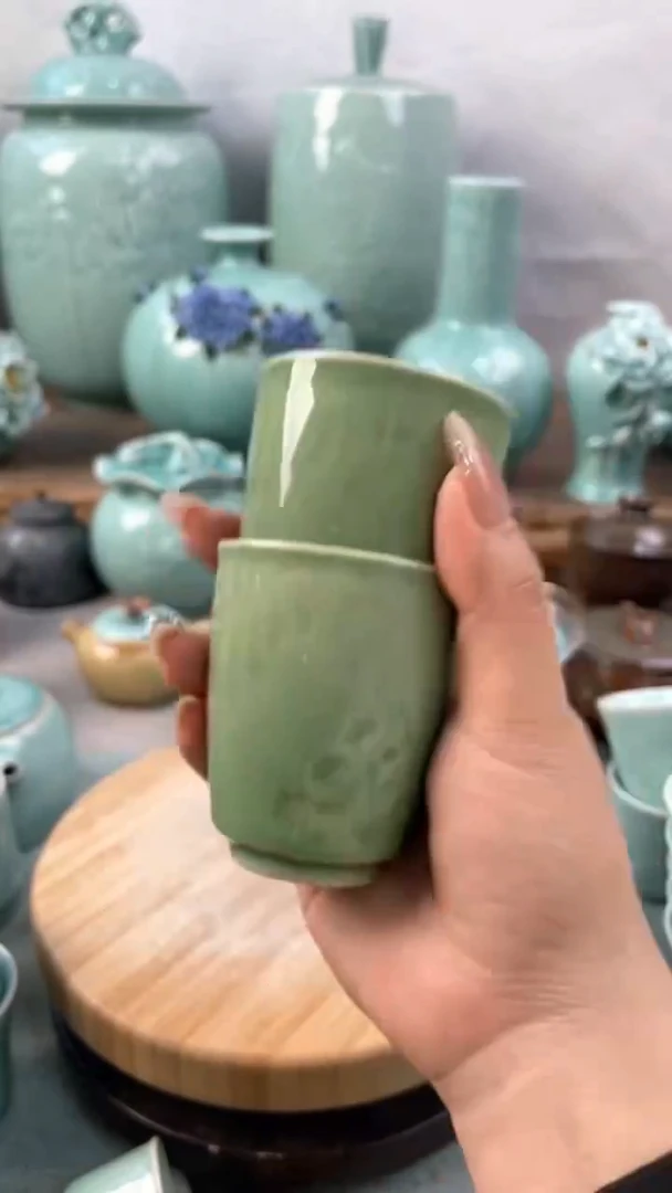 【闪购商品】特价 微瑕 慧仙青瓷