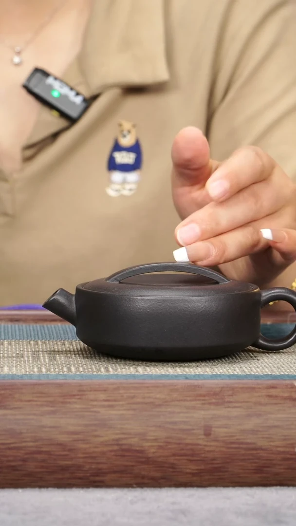 茶壶紫砂朱泥还原烧 一片瓦