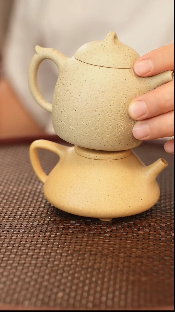 茶壶紫砂原矿手工制作