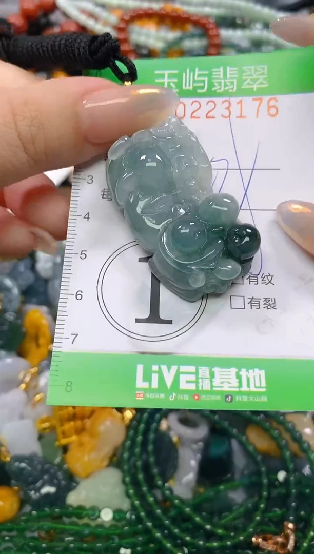 颈饰未镶嵌翡翠闪购0223176