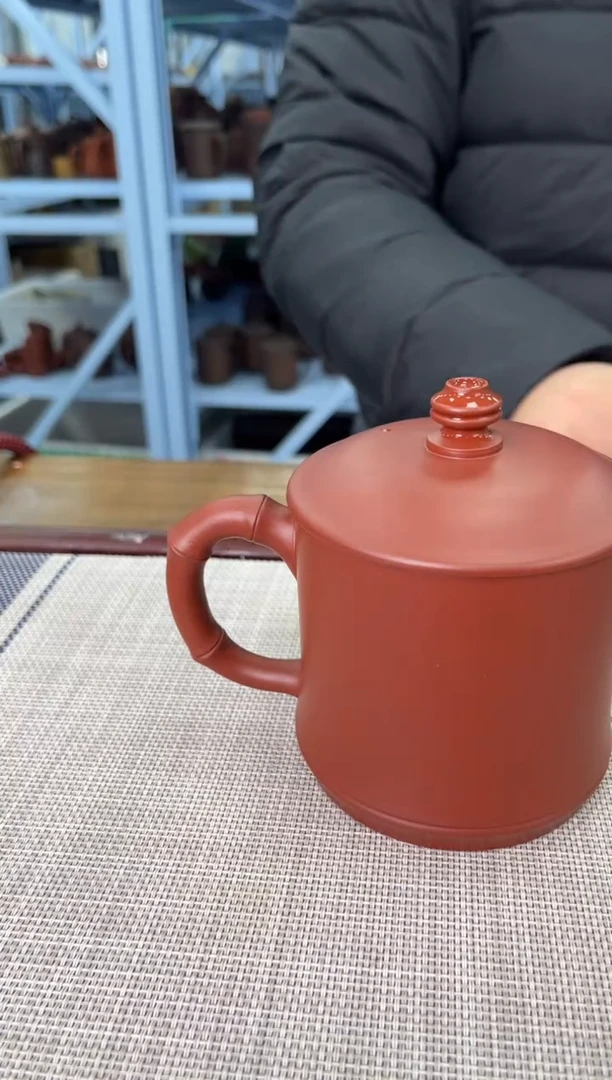 【闪购商品】紫砂茶杯宜兴紫砂盖杯微瑕