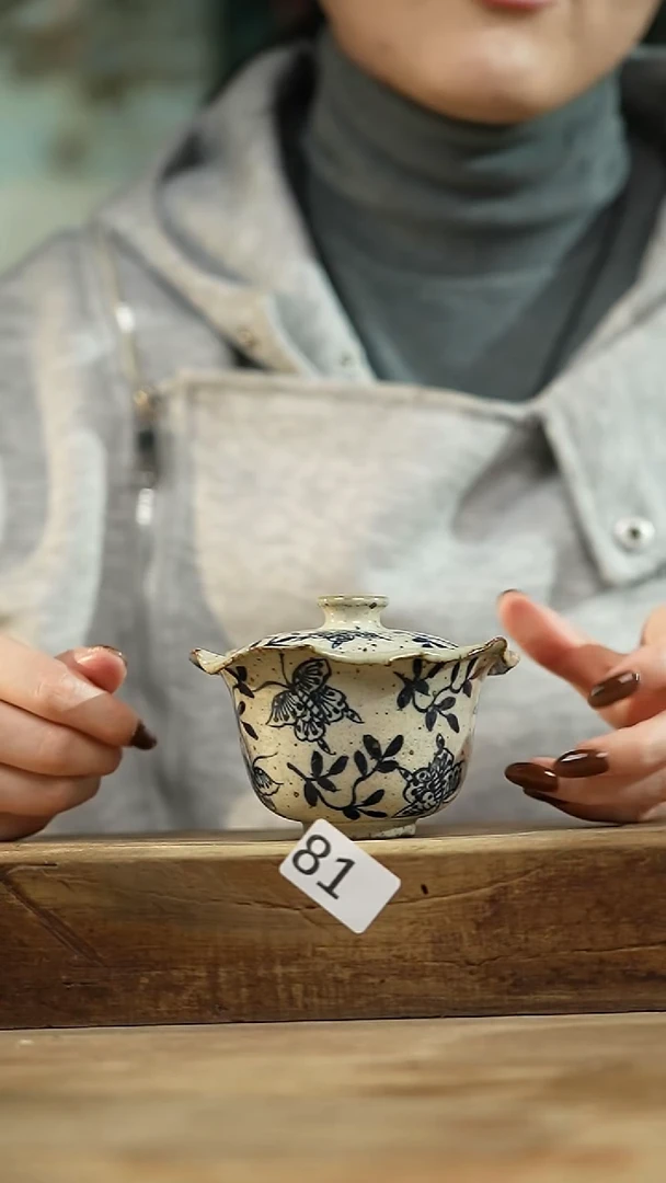 设计师手作  高古青花！！