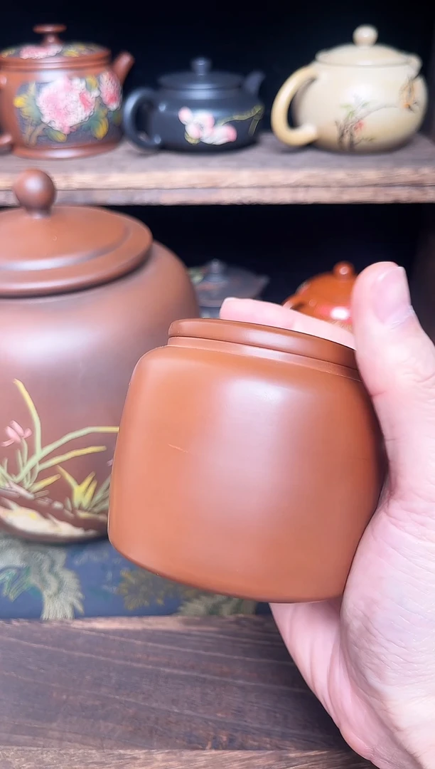 寒**晓精致小茶叶罐