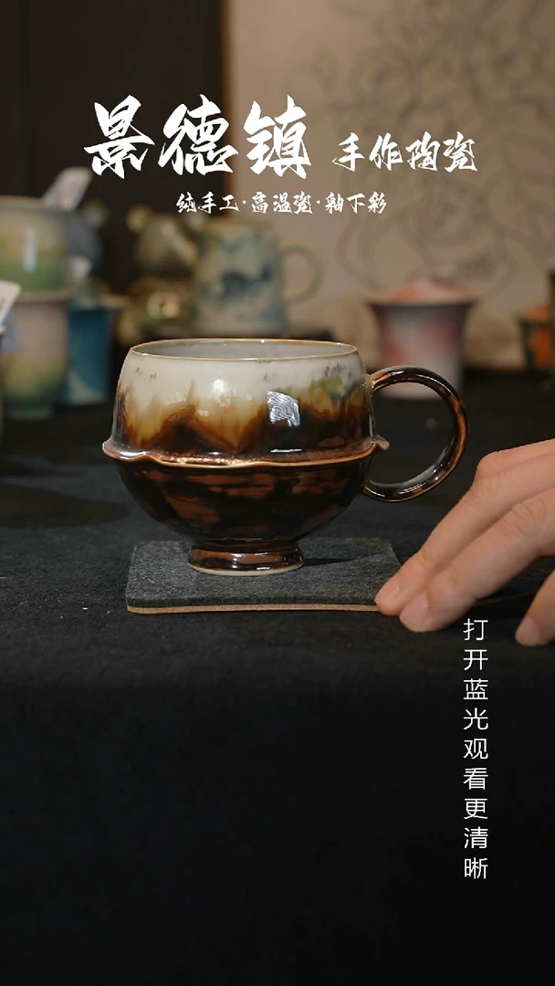 原创原创景德镇手工高温陶瓷513