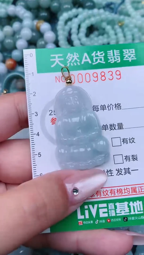 翡翠未镶嵌颈饰.0009839