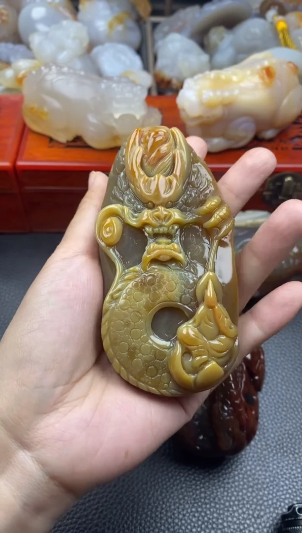 玛瑙/玉髓手把未镶嵌00