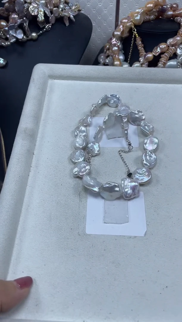 淡水珍珠未镶嵌项链【纯恬珍珠】