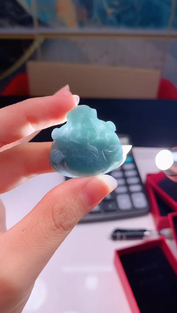 颈饰未镶嵌翡翠0芹0翡翠珠宝76