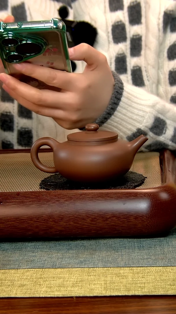 【闪购商品】紫砂茶壶16徐记福康 百年紫砂