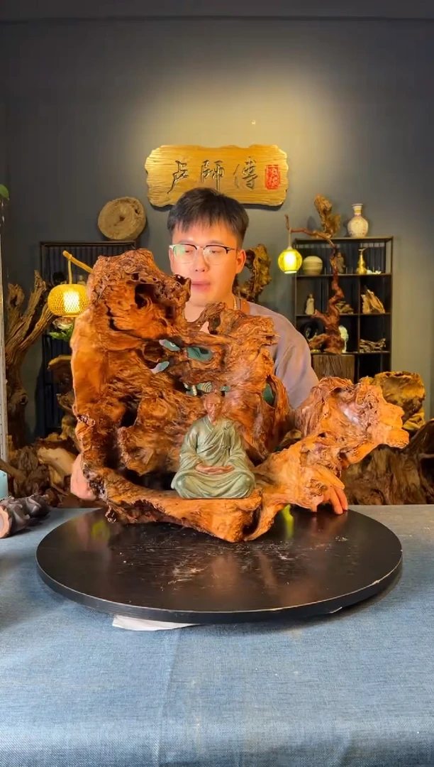 木卢师傅根艺作品（不包含人物摆件）