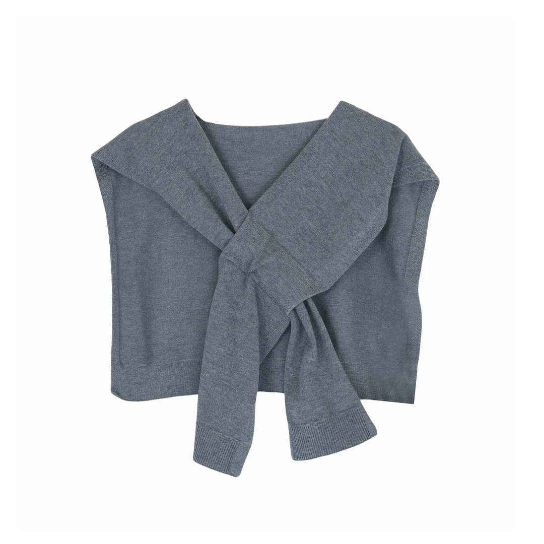 【艾美甄选】芭依璐时尚气质宽松衬衫披肩91PS987