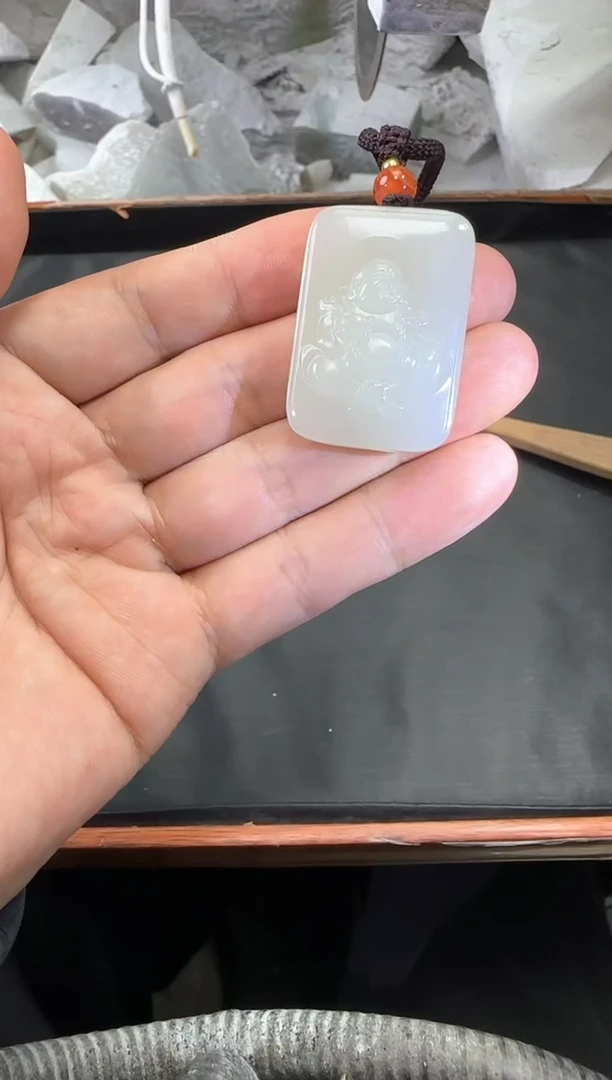 【闪购商品】和田玉颈饰未镶嵌佛公