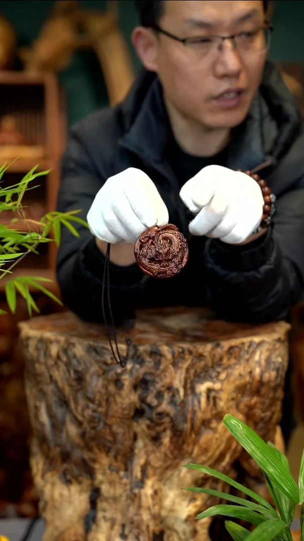 木雷击枣木龙牌