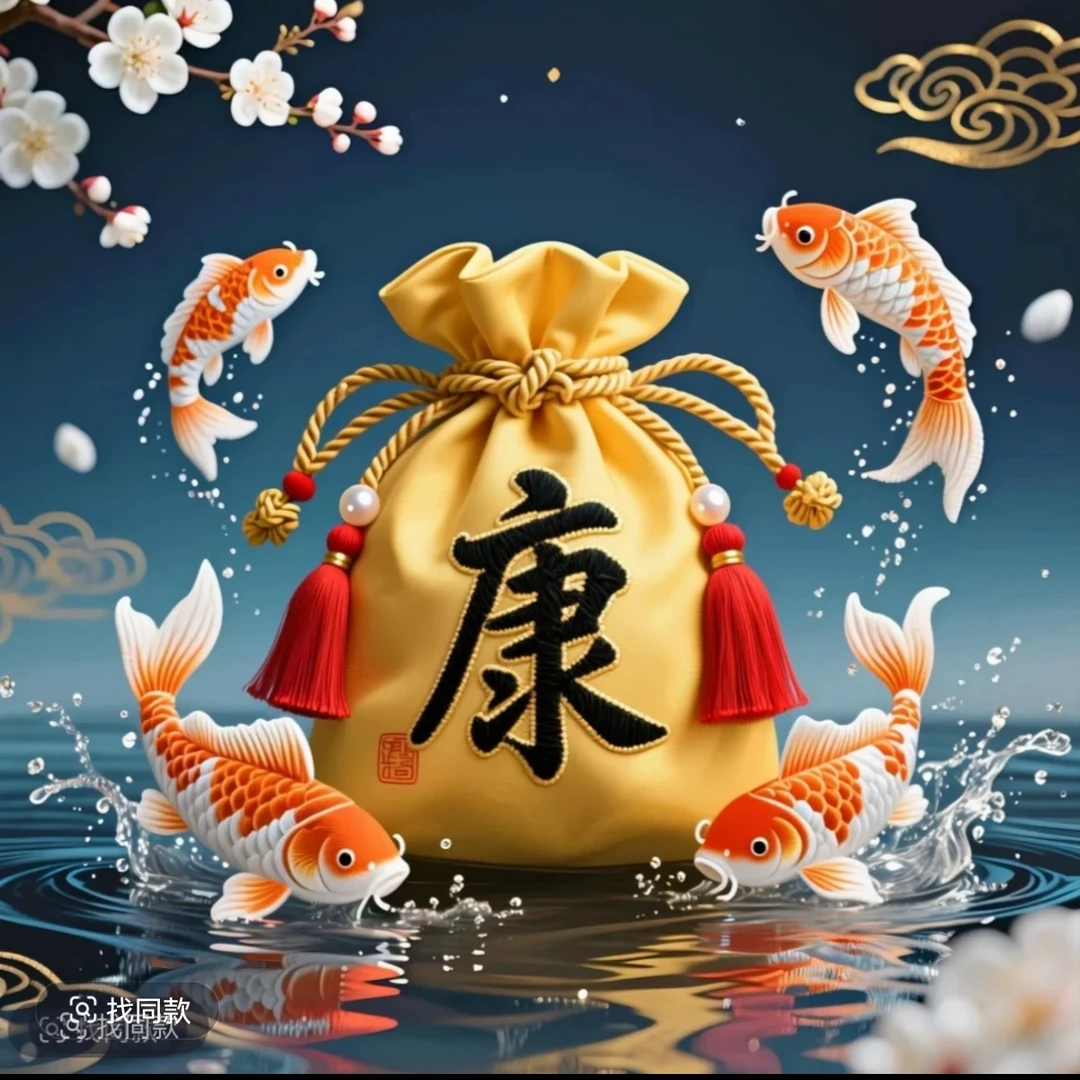 2号老师推荐康康手绘卡生肖挂饰