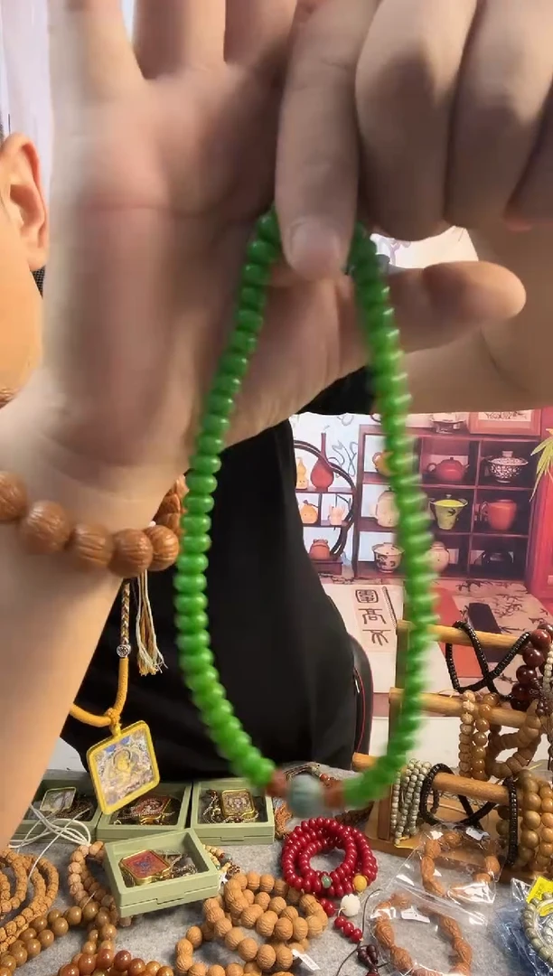 菩提手串/手链绿葡萄莲蓬