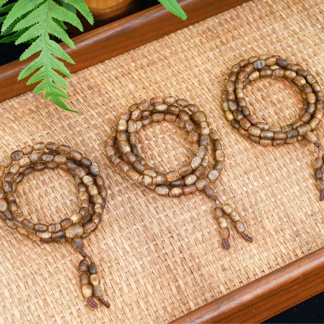 442067/454033奇楠枣珠瘤疤多圈手串+1500104（多样性发其一）