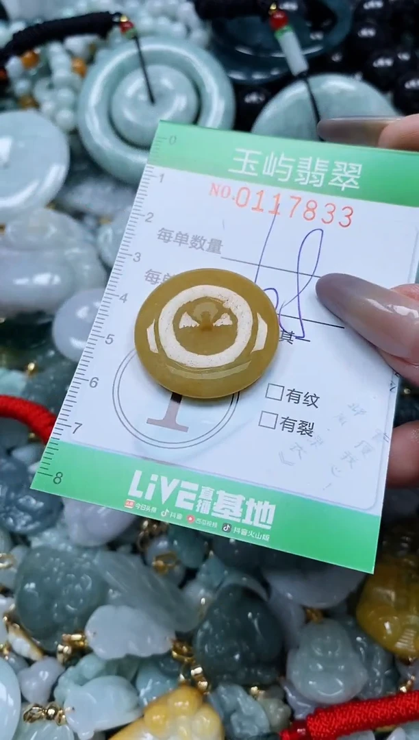 翡翠未镶嵌颈饰闪购0117833