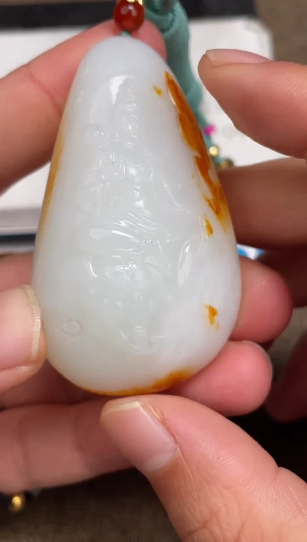 颈饰未镶嵌和田玉12.30GZ多样性拍一发一5