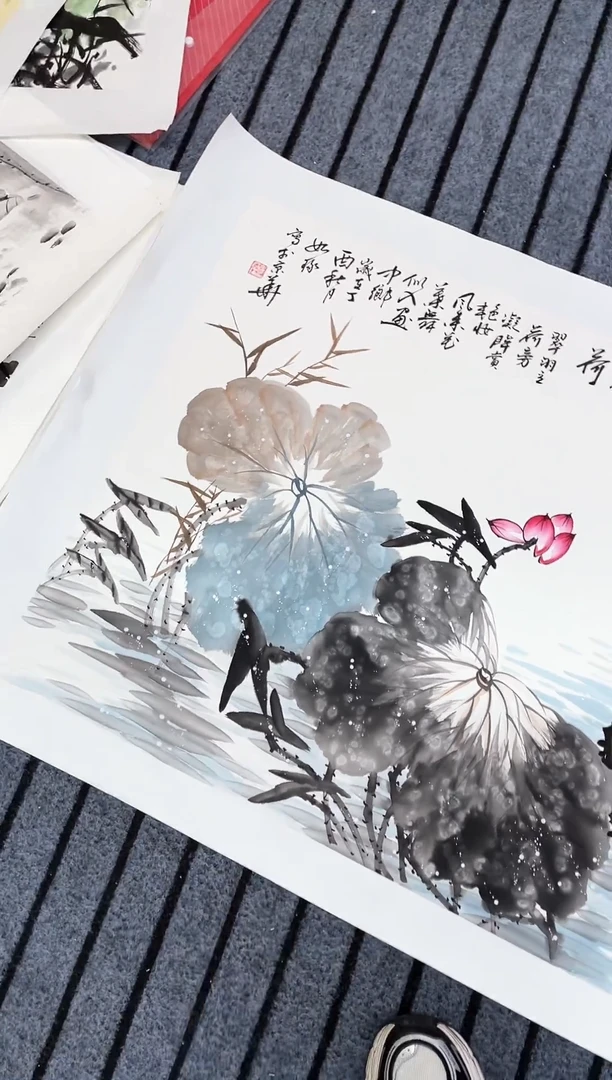 精品国画花鸟作品