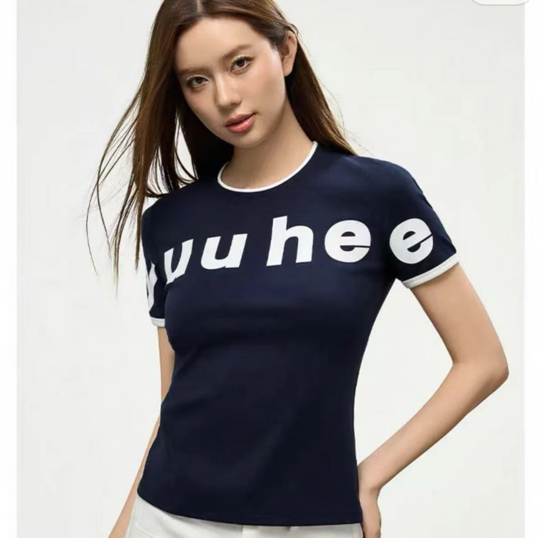 C3-3黑色“大字母”短袖（648）