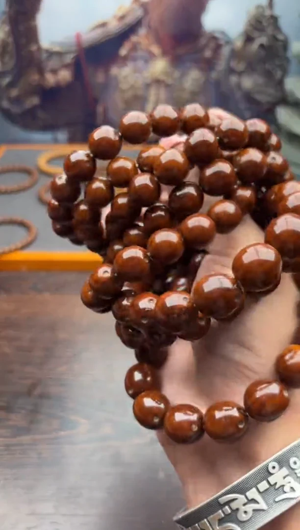 紫金鼠手串1号枣珠